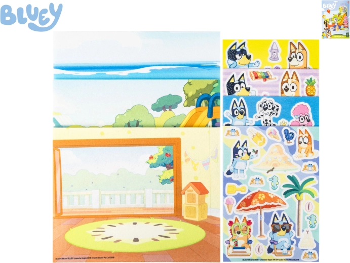 Kit pour créer sa propre scène Bluey