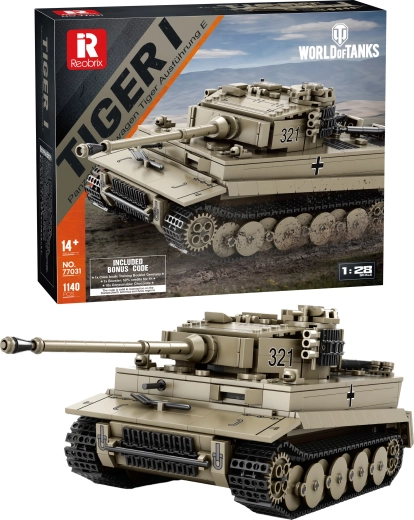 Maquette du char Tiger I World of Tanks – 334 pièces