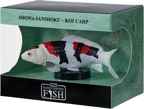 Figurine Mojo carpe koi Showa Sanshoku en boîte - 1 pièce