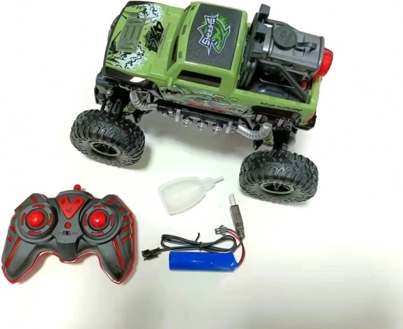 Voiture RC Rock Shark verte