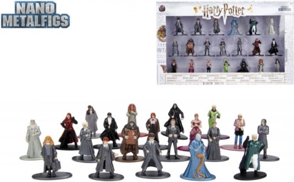 Nano-figurines métalliques HARRY POTTER – lot de 20 pièces