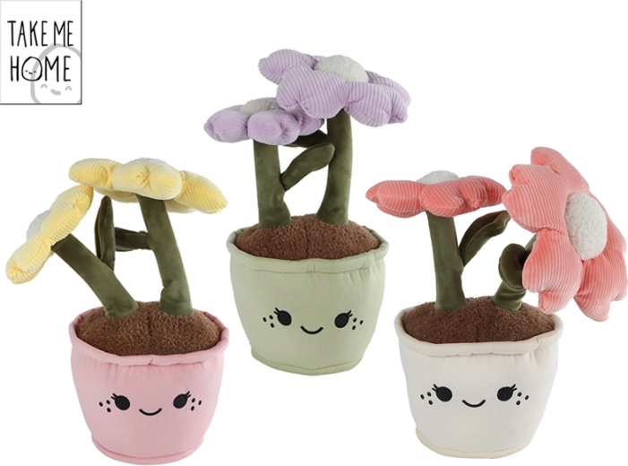 Plante d’intérieur en peluche Take Me Home 43 cm