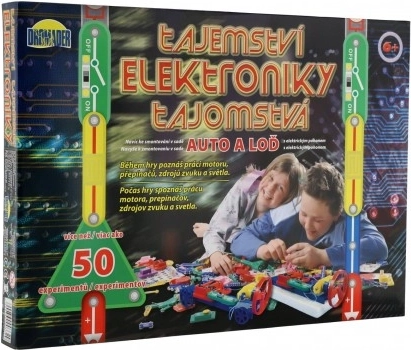 Les secrets de l’électronique – kit voiture et bateau, 50 expériences