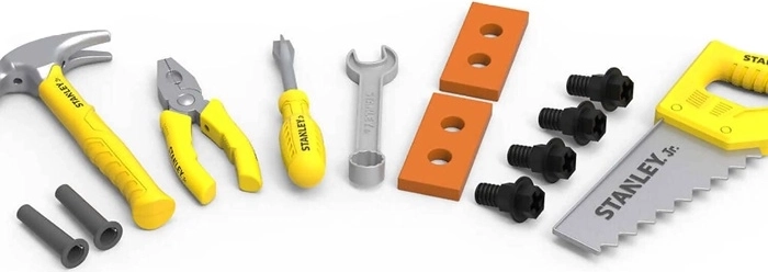 Set 18 pièces pour petits bricoleurs