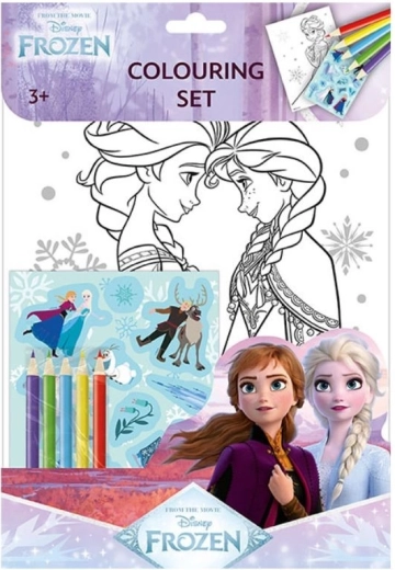 Set de coloriage La Reine des Neiges