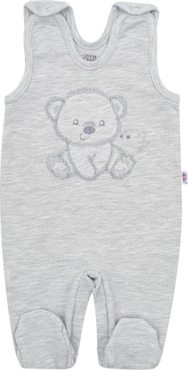 Grenouillère toute douce avec pressions pratiques