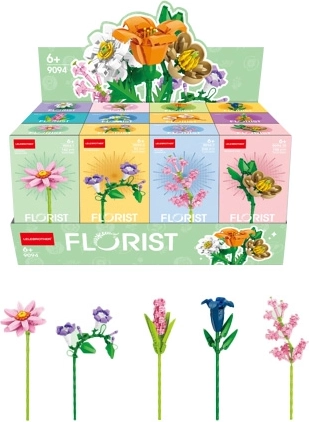 Lelebrother Florist fleurs classiques des prés et du jardin (12 types) - 1 pièce