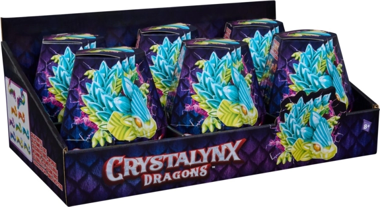 Crystalynx dragon flexible 22 cm – figurine de collection