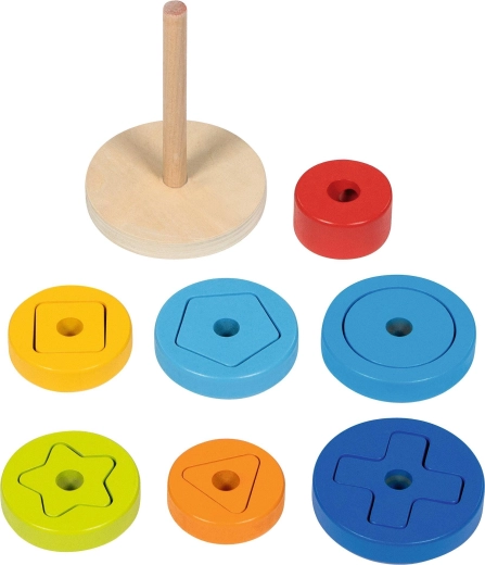 Empilage avec un principe de puzzle