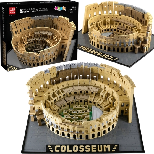 Briques de construction architecturales – Colisée de Rome (6466 pièces)
