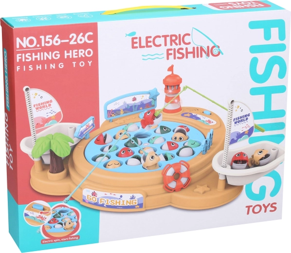 Pêche aux poissons – jeu magnétique 30 cm - 1 pièce