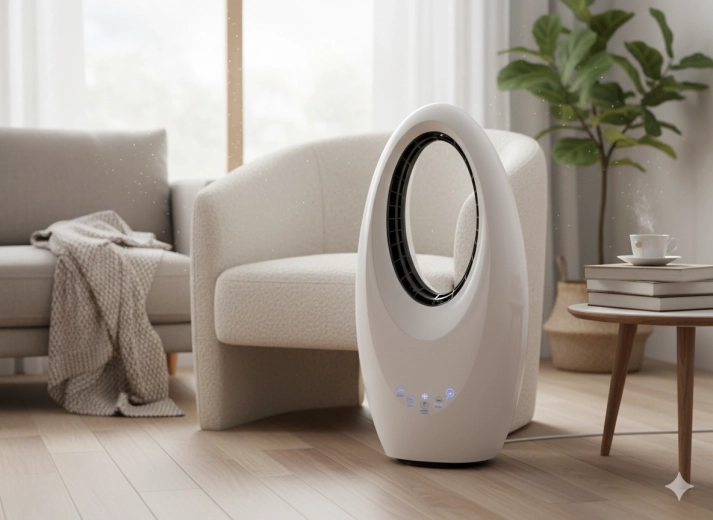 Fonctionnement silencieux et large oscillation