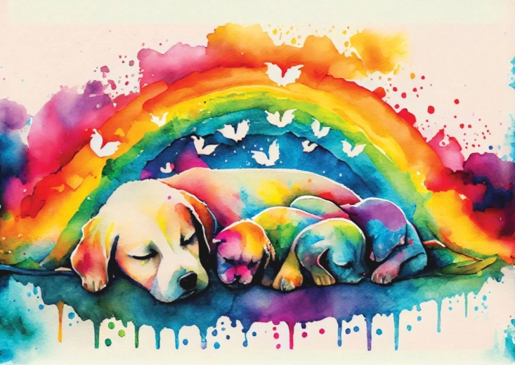 YAZZ puzzle chiots 1000 pièces