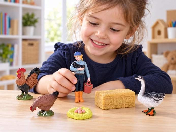 Figurines finement détaillées