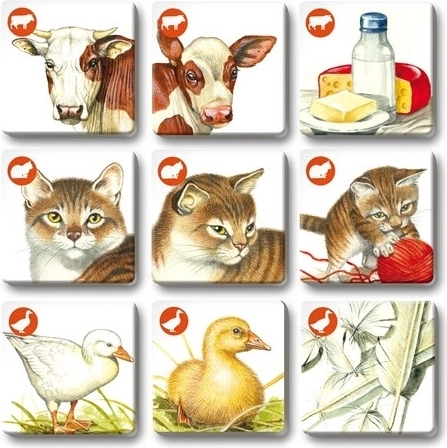 Apprendre en jouant : découvre les animaux, leurs petits et leurs produits