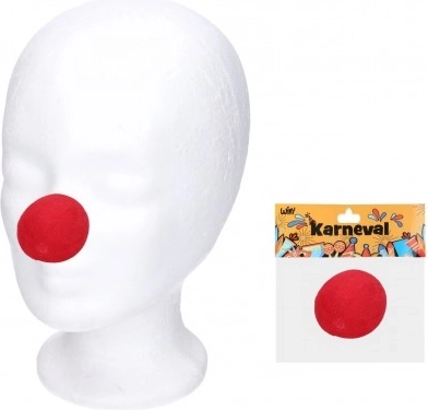 Nez de clown en mousse 5 cm