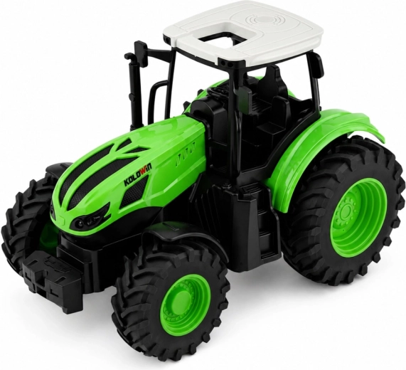 Tracteur réaliste 1:24 avec grandes roues tout-terrain