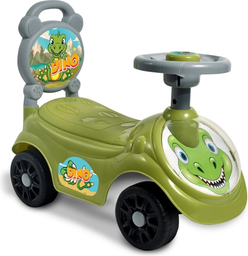 Design dinosaure avec klaxon