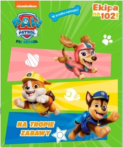 Pat’ Patrouille – l’équipe en action : cahier d’activités avec autocollants