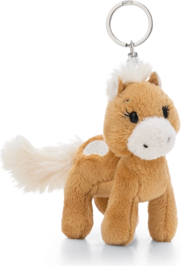 Nici porte-clés peluche poney Holly 10 cm – édition durable Green