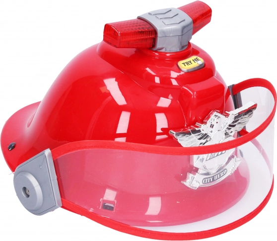 Casque de pompier pour enfants avec effets lumineux et sonores
