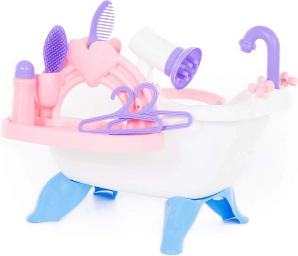 Nombreux accessoires pour les soins et le coiffage