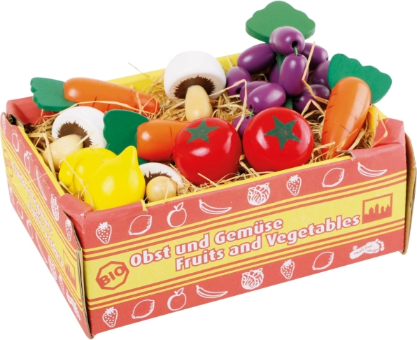 Petite Boîte de Cuisine en Bois Small Foot avec Légumes