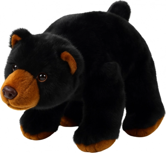 Peluche ours noir 28 cm