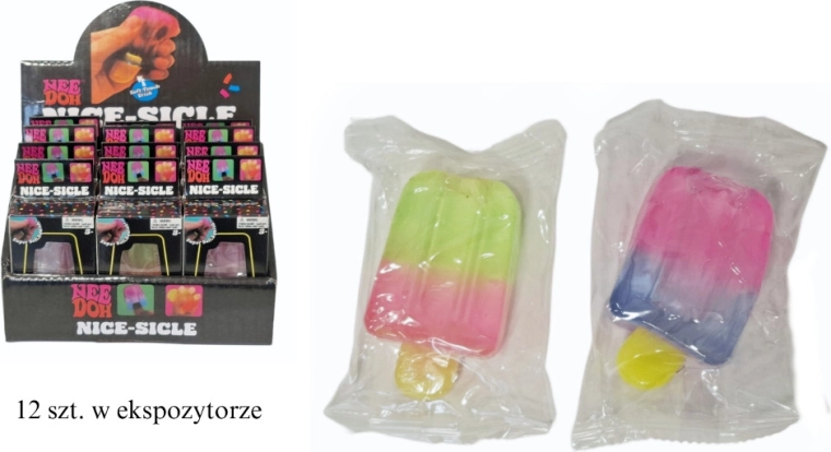 Squishy anti-stress à presser – glace