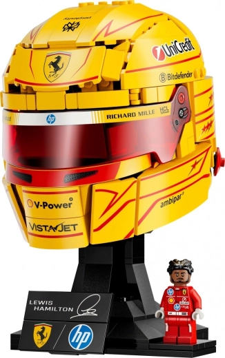 Casque iconique en jaune Modena pour les fans de F1