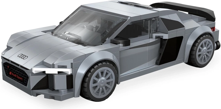 Maquette à construire CaDA Audi R8 Coupé à l’échelle 1:24, grise