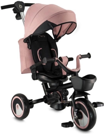 Tricycle 3-en-1 MoMi IVI rose