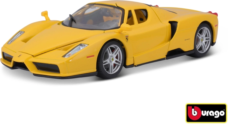 modèle de voiture en métal 1:24 Ferrari Enzo jaune