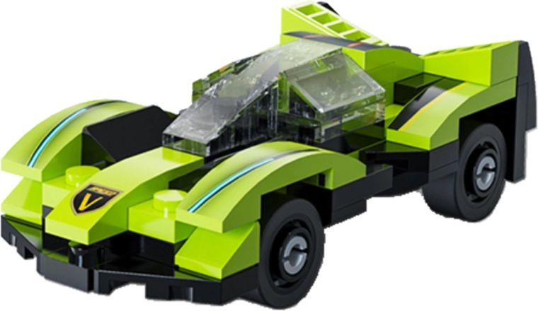 Design sportif Green Blade avec détails
