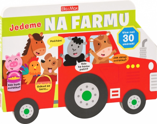 NOUS ALLONS À LA FERME – Petit imagier pour les tout-petits