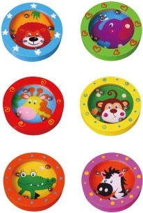 VIGA labyrinthe en bois avec animaux – jeu d’équilibre de poche