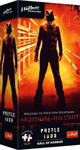 Puzzle Trefl Premium Plus Hall of Horror : Les Griffes de la nuit (Elm Street) – 1000 pièces