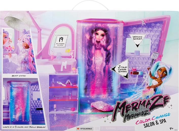585220EUC Coffret de jeu Mermaze Mermaidz Salon Playset
