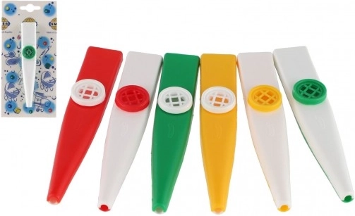 Kazoo en plastique 12 cm – 4 couleurs