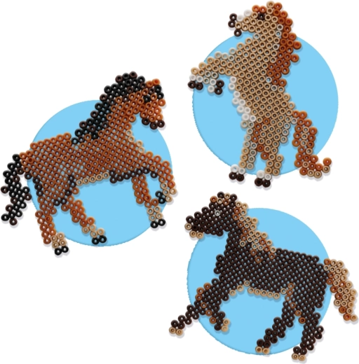 De magnifiques motifs de chevaux qui durent