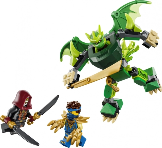 Mech dragon articulé pour un jeu d’action