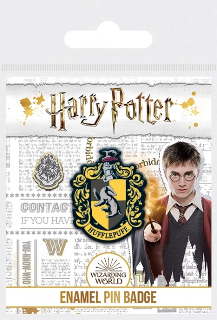 Badge émaillé Harry Potter – Poufsouffle 25 mm