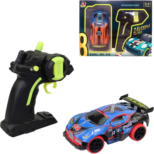 Formule de course RC radiocommandée 2,4 GHz avec éclairage LED