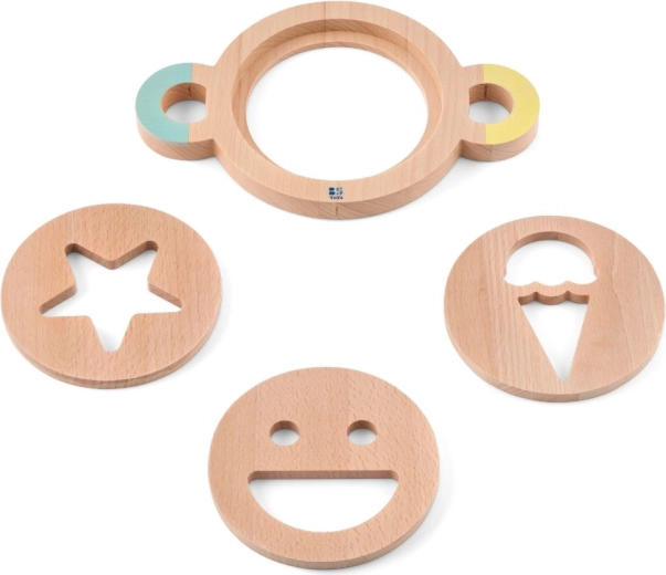 Trois motifs joyeux pour le sable