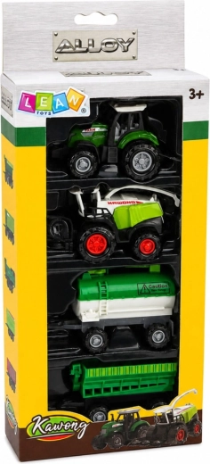 4 machines agricoles dans un seul emballage