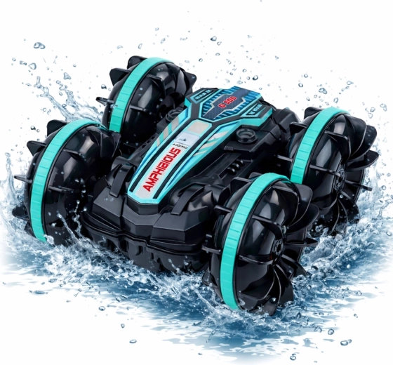 Véritable conduite amphibie sur terre et sur l’eau