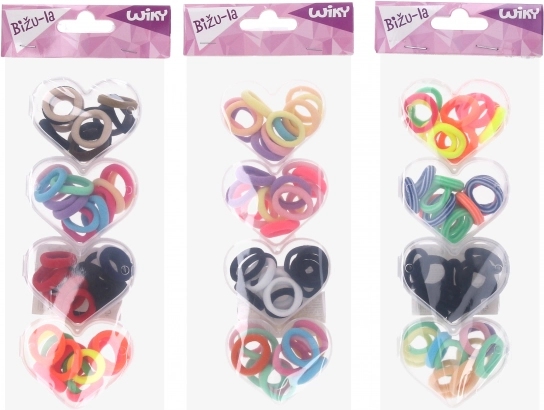 Lot de 48 élastiques à cheveux