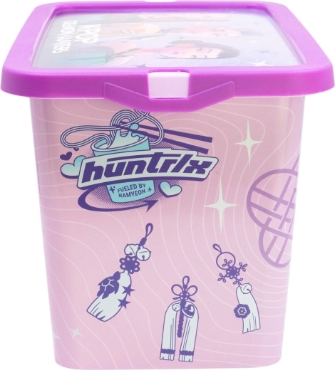 Design violet stylé K-pop : Lovkyně démonů