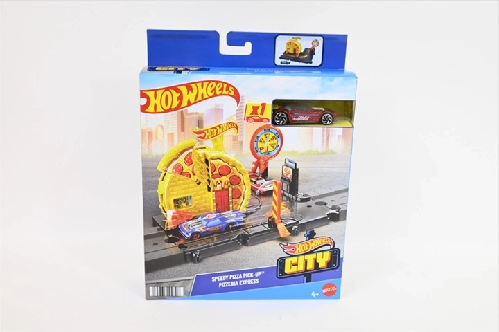 Hot Wheels City Pizzeria à emporter – coffret de jeu avec voiture