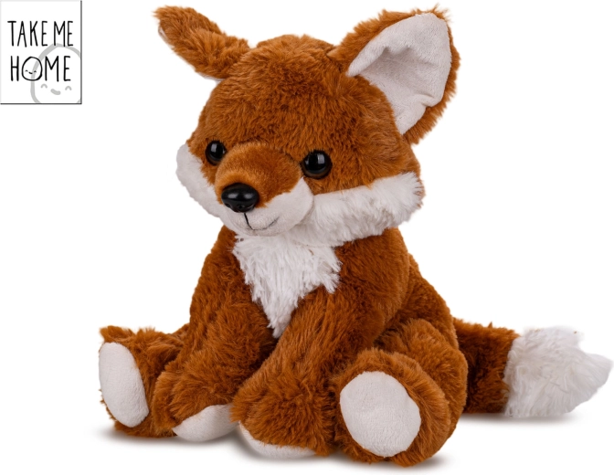 Renard en peluche Take Me Home 28 cm – assis